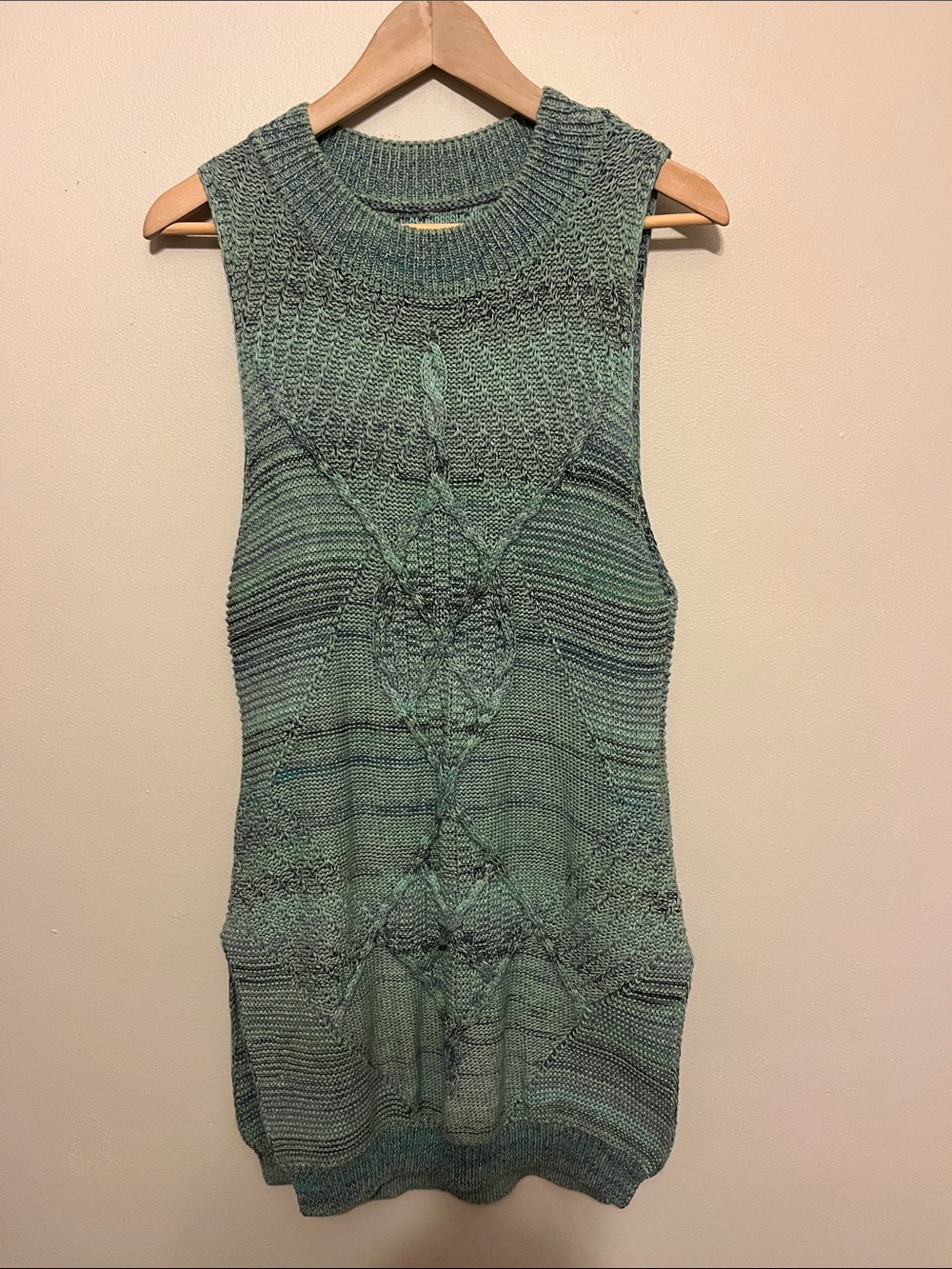 Anthropologie Pilcro Halter sweater tank Sleeveless Knit Tunic Top - Picture 5 of 8
